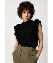 SLY | RUFFLE LACE TOPS/ラッフルレーストップス(シャツ/ブラウス)