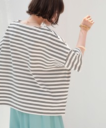 AMERICAN HOLIC | パネルボーダーカットプルオーバー(Tシャツ/カットソー)