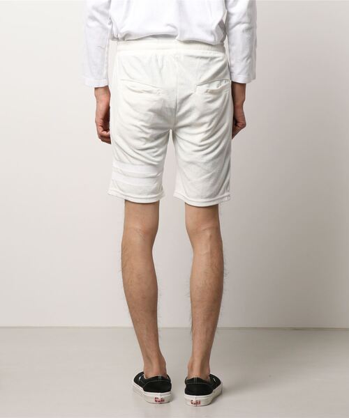 TONE SELECT WEAR(トーンセレクトウェア)の「【TONE BY AS】パイルラインショーツ(BL)(その他パンツ・メンズ・アイボリー/ブラック/チャコールグレー/ベージュ/ネイビー/イエロー系その他/ピンク系その他・MEDIUM/LARGE)」の16枚目の写真