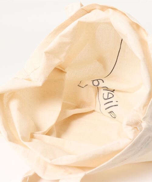 ALIENINA（アリエニーナ）の「【ALIENINA/アリエニーナ】ハンドバッグ　ハンドメイド　コットン　ロープバッグ（ハンドバッグ・レディース・ホワイト/ブラック/ベージュ/ライトブラウン・FREE）」の9枚目の写真