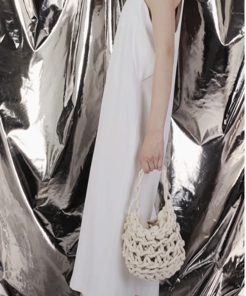 ALIENINA（アリエニーナ）の「【ALIENINA/アリエニーナ】ハンドバッグ　ハンドメイド　コットン　ロープバッグ（ハンドバッグ・レディース・ホワイト/ブラック/ベージュ/ライトブラウン・FREE）」の19枚目の写真