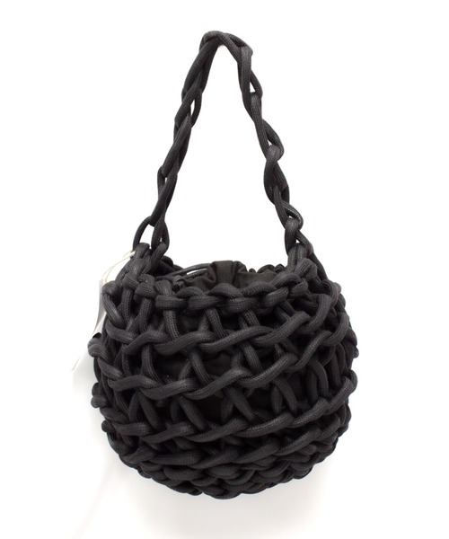 ALIENINA（アリエニーナ）の「【ALIENINA/アリエニーナ】ハンドバッグ　ハンドメイド　コットン　ロープバッグ（ハンドバッグ・レディース・ホワイト/ブラック/ベージュ/ライトブラウン・FREE）」の16枚目の写真