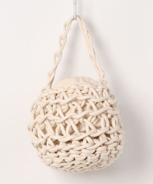 ALIENINA（アリエニーナ）の「【ALIENINA/アリエニーナ】ハンドバッグ　ハンドメイド　コットン　ロープバッグ（ハンドバッグ・レディース・ホワイト/ブラック/ベージュ/ライトブラウン・FREE）」の17枚目の写真