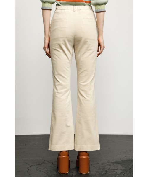 SLY（スライ）の「FINE COLE FLARE PT フレア パンツ（スラックス・レディース・アイボリー/ライトブルー/ホワイト系その他2・1/2/0）」の19枚目の写真