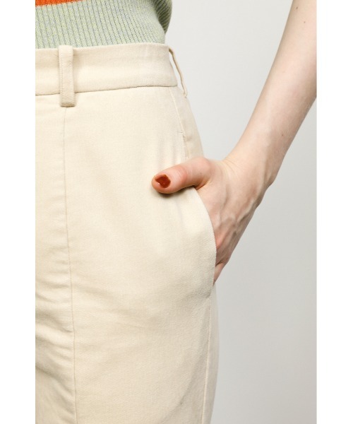 SLY（スライ）の「FINE COLE FLARE PT フレア パンツ（スラックス・レディース・アイボリー/ライトブルー/ホワイト系その他2・1/2/0）」の21枚目の写真