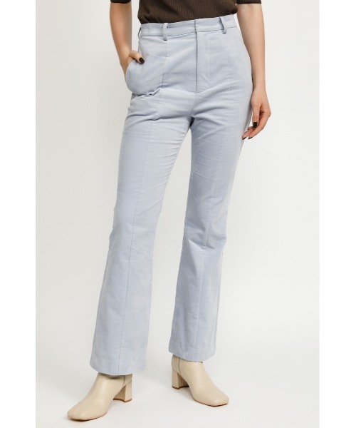 SLY（スライ）の「FINE COLE FLARE PT フレア パンツ（スラックス・レディース・アイボリー/ライトブルー/ホワイト系その他2・1/2/0）」の11枚目の写真