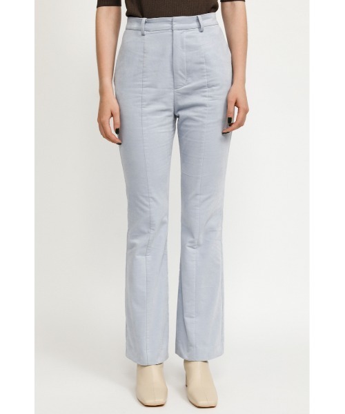 SLY（スライ）の「FINE COLE FLARE PT フレア パンツ（スラックス・レディース・アイボリー/ライトブルー/ホワイト系その他2・1/2/0）」の12枚目の写真