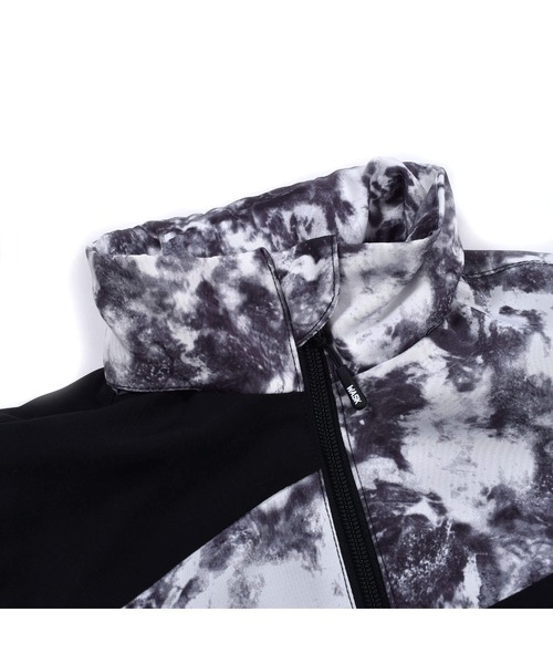 WASK（ワスク）の「WASK/ムラ柄 切り替え ジャケット (100~160cm)（ブルゾン・キッズ・ブラック・140/130/110/120/160/100/150）」の3枚目の写真