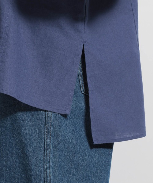 niko and...（ニコアンド）の「ボリュ袖ブラウス（シャツ/ブラウス・レディース・マスタード/アイボリー/カーキ/ブルー・MEDIUM/LARGE）」の20枚目の写真