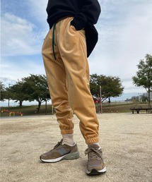 配色スピンドル ベロアジョガーパンツ【ファッションインフルエンサー yoshinariami × anown 限定コラボ】