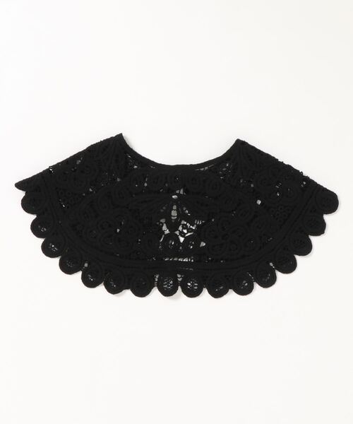 DONOBAN（ドノバン）の「レースつけ襟（付け襟・レディース・ブラック・F）」の8枚目の写真