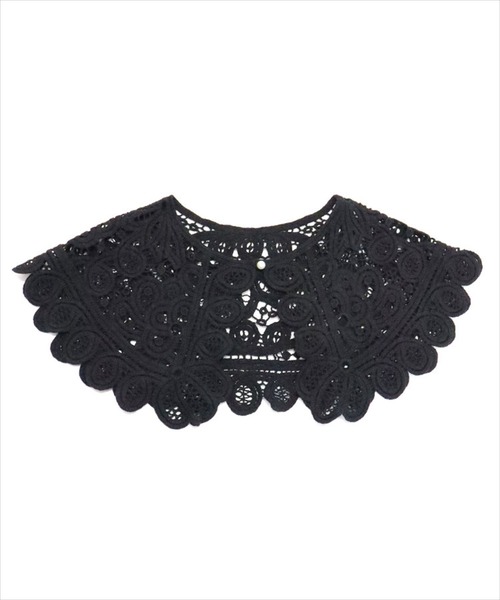 DONOBAN（ドノバン）の「レースつけ襟（付け襟・レディース・ブラック・F）」の6枚目の写真