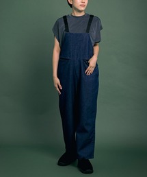 Uiscel | Uiscel　撥水デニムサロペット(サロペット/オーバーオール)