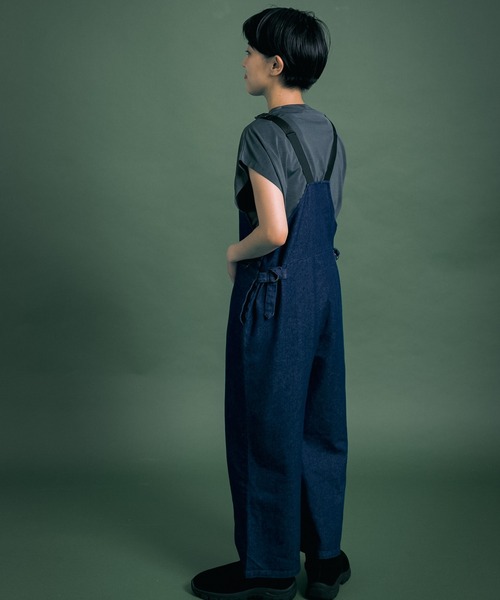 Uiscel（ユイセル）の「Uiscel　撥水デニムサロペット（サロペット/オーバーオール・レディース・ワンウォッシュ・ONE）」の11枚目の写真