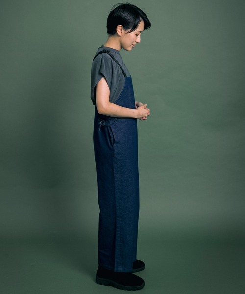 Uiscel（ユイセル）の「Uiscel　撥水デニムサロペット（サロペット/オーバーオール・レディース・ワンウォッシュ・ONE）」の18枚目の写真