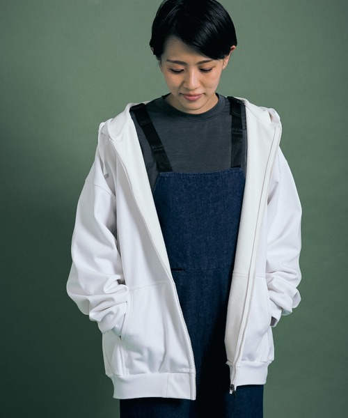 Uiscel（ユイセル）の「Uiscel　撥水デニムサロペット（サロペット/オーバーオール・レディース・ワンウォッシュ・ONE）」の3枚目の写真