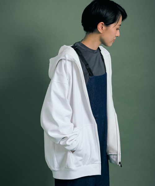 Uiscel（ユイセル）の「Uiscel　撥水デニムサロペット（サロペット/オーバーオール・レディース・ワンウォッシュ・ONE）」の12枚目の写真