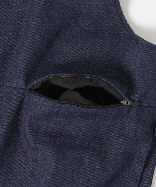 Uiscel（ユイセル）の「Uiscel　撥水デニムサロペット（サロペット/オーバーオール・レディース・ワンウォッシュ・ONE）」の4枚目の写真