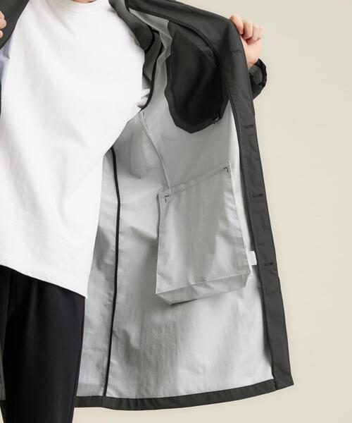 DAIWA（ダイワ）の「【別注】＜DAIWA×green label relaxing＞フード ステンカラーコート -撥水-（ステンカラーコート・メンズ・ダークグレー/ベージュ・M/L）」の12枚目の写真