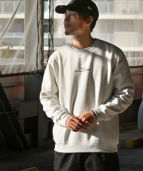 ZIP FIVE（ジップファイブ）の「【ZIP FIVE】【肉厚】アソートスウェットレギュラーサイズトレーナー　クマ刺繍　無地（スウェット・レディース・ホワイト/ブラック/ネイビー/ブラウン/グレー/カーキ/ブルー/オートミール/グレイッシュベージュ/ホワイト系/ホワイト系1/ブラック系/ブラック系1/アイボリー系/グレー系/カーキ系/ブルー系/ネイビー系/ベージュ系/ブラウン系/アイボリー系1/グレー系1/カーキ系1/ブルー系1/ネイビー系1/ベージュ系1/ブラウン系1・MEDIUM/LARGE/X-LARGE）」の17枚目の写真