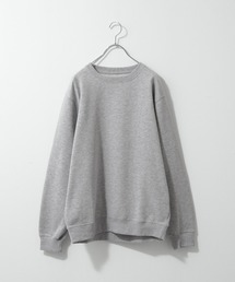 ZIP FIVE | 【肉厚】アソート裏起毛スウェットトレーナー　クマ刺繍　無地【ユニセックス】【レギュラーサイズ】(スウェット)