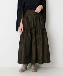 journal standard L'essage | シャンブレータフタ ティアードスカート◆(スカート)