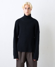 Lui's | ショート ハイネックニット(ニット/セーター)