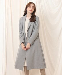 ◆バックプリーツコート