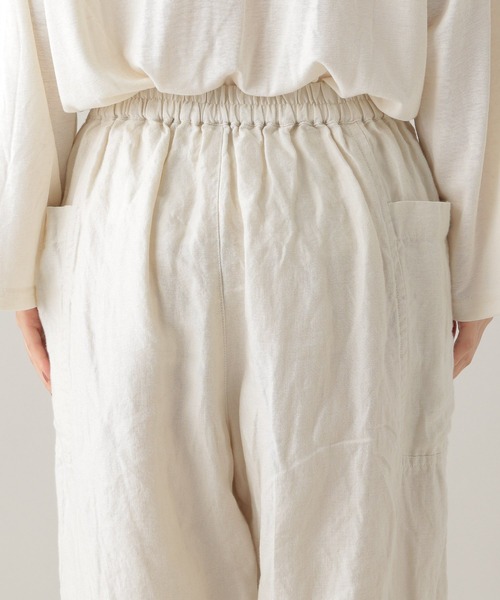 studio CLIP(スタディオクリップ)の「《Natural by studio CLIP》サイドポケットパンツ(その他パンツ・レディース・カーキ/アイボリー・FREE)」の17枚目の写真