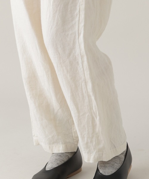 studio CLIP(スタディオクリップ)の「《Natural by studio CLIP》サイドポケットパンツ(その他パンツ・レディース・カーキ/アイボリー・FREE)」の15枚目の写真