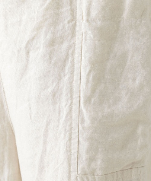 studio CLIP(スタディオクリップ)の「《Natural by studio CLIP》サイドポケットパンツ(その他パンツ・レディース・カーキ/アイボリー・FREE)」の6枚目の写真