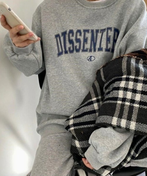 CALIFORNIA OUTFITTERS(カリフォルニア アウトフィッターズ)の「カレッジロゴスウェット風カットソー(スウェット・レディース・ホワイト/ブラック/グレー・M/L)」の4枚目の写真