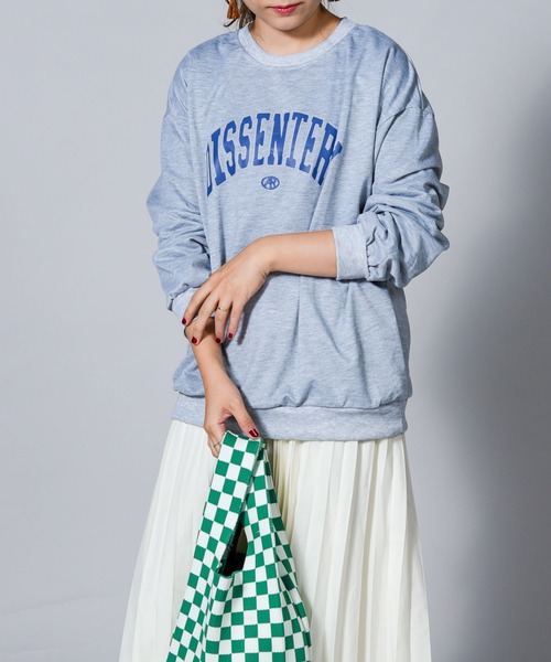 CALIFORNIA OUTFITTERS(カリフォルニア アウトフィッターズ)の「カレッジロゴスウェット風カットソー(スウェット・レディース・ホワイト/ブラック/グレー・M/L)」の20枚目の写真