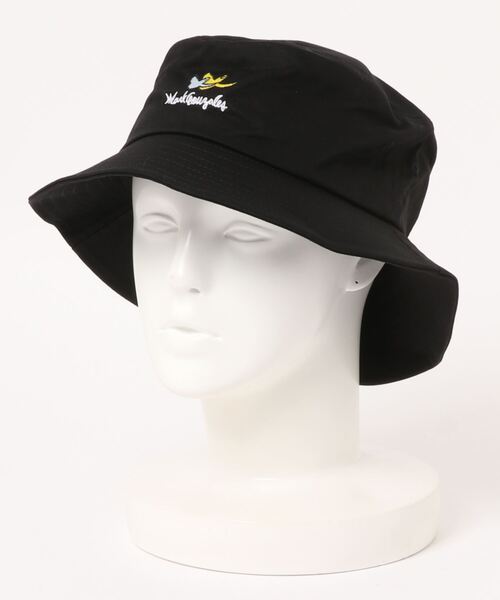 Mark Gonzales（マーク・ゴンザレス）の「【 Mark Gonzales / マークゴンザレス 】 MG 刺繍 バケットハット（ハット・メンズ・ホワイト/ブラック/ベージュ・FREE）」の6枚目の写真