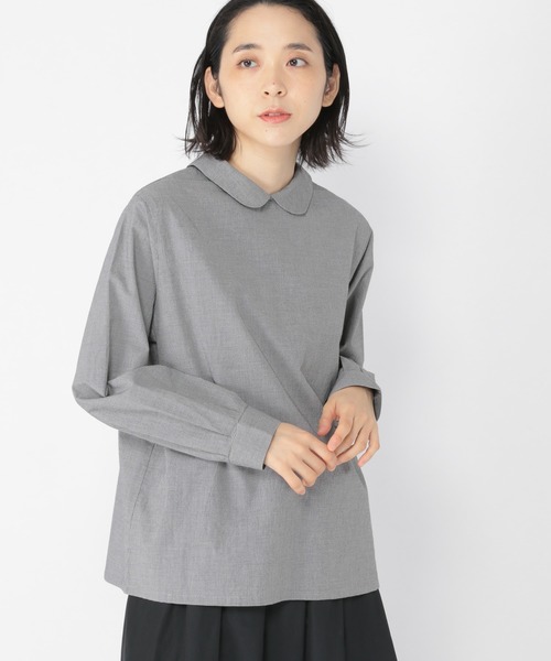 studio CLIP（スタディオクリップ）の「チビ襟アソートブラウス（シャツ/ブラウス・レディース・オフホワイト/その他1/その他2・MEDIUM/LARGE）」の3枚目の写真