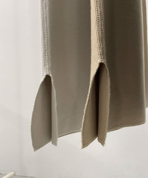 URBAN RESEARCH DOORS(アーバンリサーチドアーズ)の「モイスチャーリブパンツレギンス(レギンス/スパッツ・レディース・ブラック/ライトベージュ/グレー系その他・ONE)」の4枚目の写真