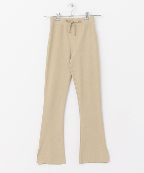 URBAN RESEARCH DOORS(アーバンリサーチドアーズ)の「モイスチャーリブパンツレギンス(レギンス/スパッツ・レディース・ブラック/ライトベージュ/グレー系その他・ONE)」の21枚目の写真