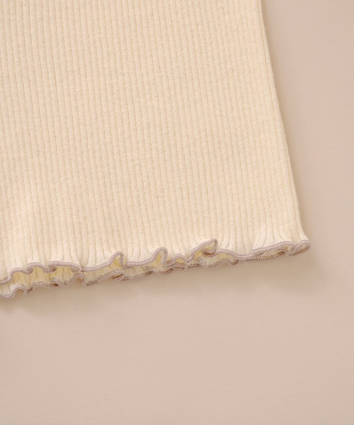 OLIVE des OLIVE（オリーブデオリーブ）の「ニットメロウpettico（その他アンダーウェア/インナー・レディース・ブラック/オフホワイト・FREE）」の8枚目の写真