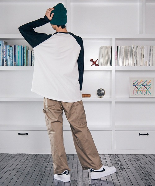 PBLIM(ページボーイリム)の「PAGEBOYLIM/ラグランロンT(Tシャツ/カットソー・レディース・ブラック系その他/グリーン系その他・MEDIUM/LARGE)」の12枚目の写真