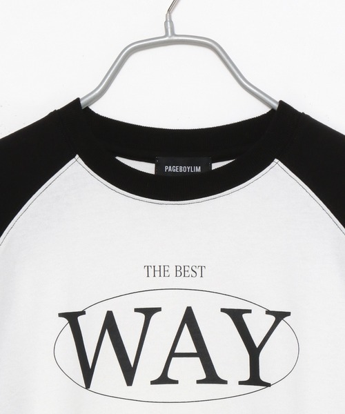 PBLIM(ページボーイリム)の「PAGEBOYLIM/ラグランロンT(Tシャツ/カットソー・レディース・ブラック系その他/グリーン系その他・MEDIUM/LARGE)」の16枚目の写真