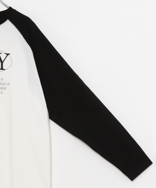 PBLIM(ページボーイリム)の「PAGEBOYLIM/ラグランロンT(Tシャツ/カットソー・レディース・ブラック系その他/グリーン系その他・MEDIUM/LARGE)」の17枚目の写真