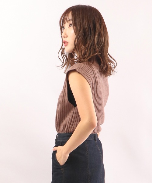 Brownie(ブラウニー)の「Brownie インナーSET BACKリボンボレロ(カーディガン/ボレロ・レディース・チャコールグレー/グリーン/モカ/ライトベージュ・FREE)」の20枚目の写真