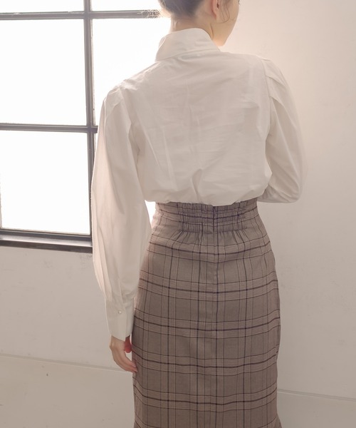 OLIVE des OLIVE（オリーブデオリーブ）の「いろいろボウタイブラウス（シャツ/ブラウス・レディース・ホワイト/アイボリー/オフホワイト・FREE）」の11枚目の写真