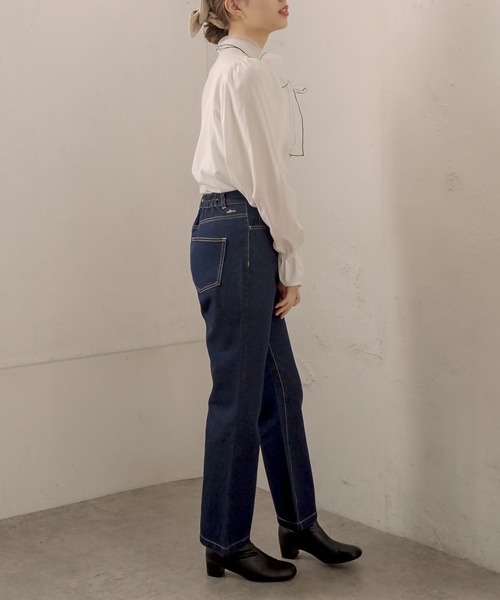 OLIVE des OLIVE（オリーブデオリーブ）の「いろいろボウタイブラウス（シャツ/ブラウス・レディース・ホワイト/アイボリー/オフホワイト・FREE）」の16枚目の写真