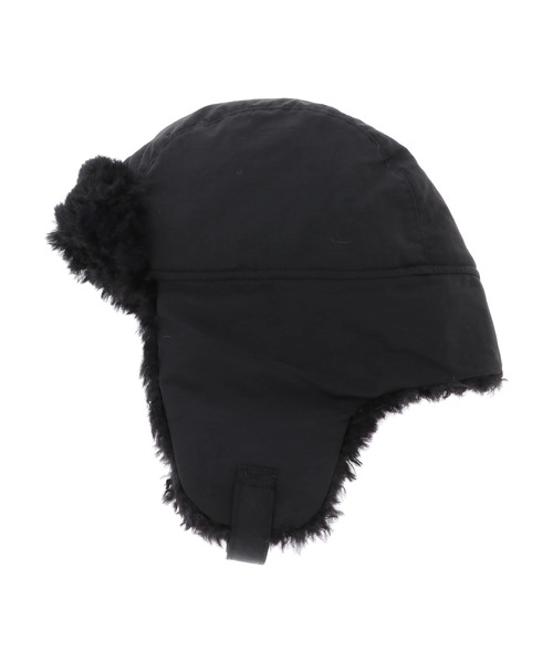 Green Parks(グリーンパークス)の「・ボアフライトキャップ*(キャップ・レディース・ブラウン/ブラック/ベージュ/カーキ・FREE)」の11枚目の写真