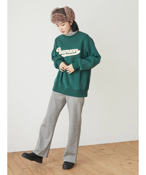 Green Parks(グリーンパークス)の「・ボアフライトキャップ*(キャップ・レディース・ブラウン/ブラック/ベージュ/カーキ・FREE)」の13枚目の写真