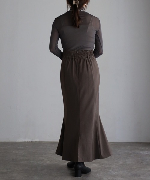 sakishimatokyo(サキシマトーキョー)の「シアータートルトップス/カットソー(Tシャツ/カットソー・レディース・ホワイト/ブラック/グレー/ベージュ/アッシュグレー/ブラウン・FREE)」の18枚目の写真