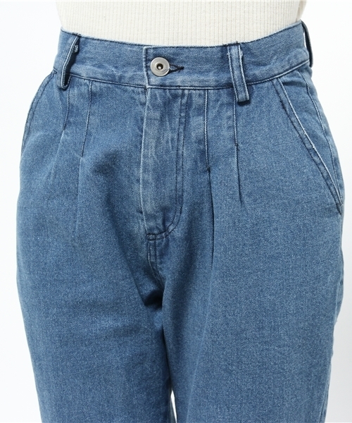 OUTLET（アウトレット）の「【WHO'S WHO gallery】MDtuckpt（デニムパンツ・レディース・ブルー・MEDIUM/SMALL）」の5枚目の写真