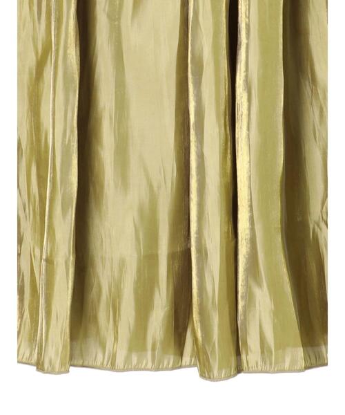 earth music&ecology(アースミュージックアンドエコロジー)の「シャイニー&チュールリバーシブルスカート*(スカート・レディース・チャコールグレー/グリーン/ライトブラウン/マスタード/ライトベージュ・FREE)」の20枚目の写真