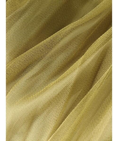 earth music&ecology(アースミュージックアンドエコロジー)の「シャイニー&チュールリバーシブルスカート*(スカート・レディース・チャコールグレー/グリーン/ライトブラウン/マスタード/ライトベージュ・FREE)」の15枚目の写真